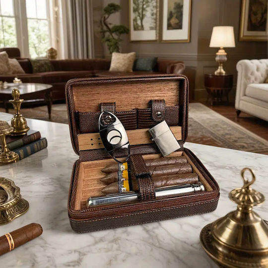 Panora Wooden Cigar Humidifier Case