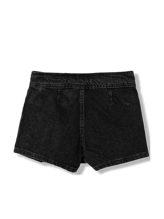 Kids Skirt Denim Black