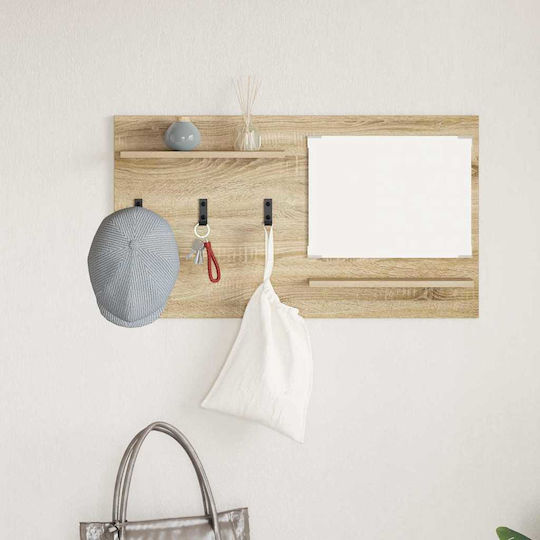 Hallway Furniture with Mirror & Hanger 90x10x50cm Hallway Furniture with Mirror & Hanger 90x10x50cm