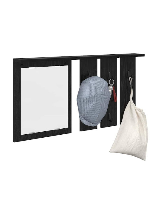vidaXL Flurmöbel & Aufbewahrung mit Spiegel & Kleiderständer 85x45cm