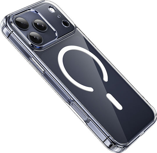 Hoco Magnetic Series Airbag Заден Калъф Силикон Прозрачен iPhone 17 Pro
