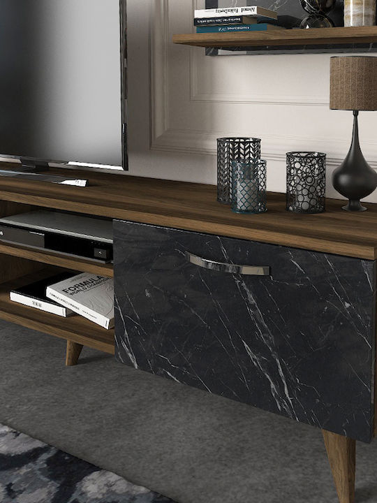 TV Stand Geacles Brown L180xD40xH50cm