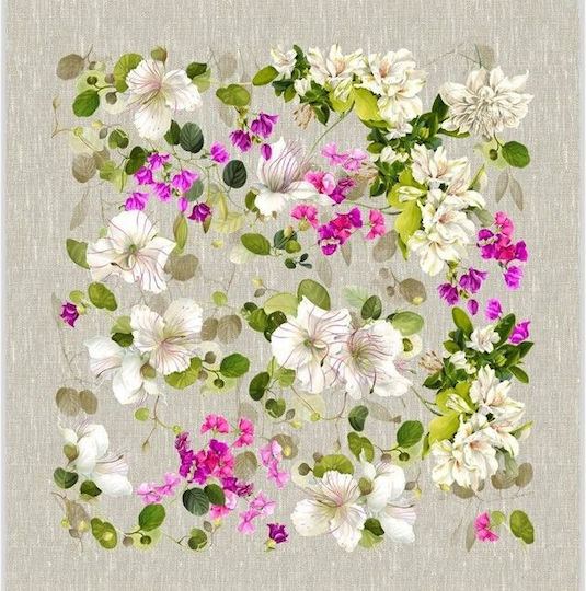 Tessitura Toscana Telerie Cotton Napkin Blossom Beige