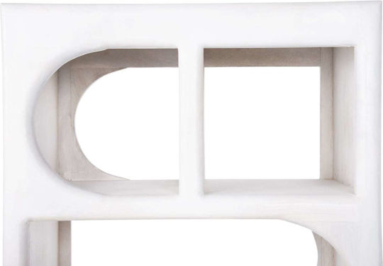 Bücherregal Kommo Weiß 60x35x120cm