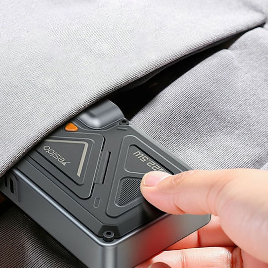 Yesido Baterie Externă MagSafe 10000mAh 22.5W cu Port USB-A și 2 Porturi USB-C Neagră