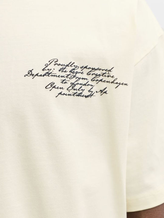 T-shirt Εκρου