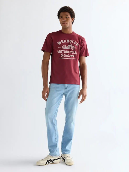 Americana T-Shirt Ruby Wein