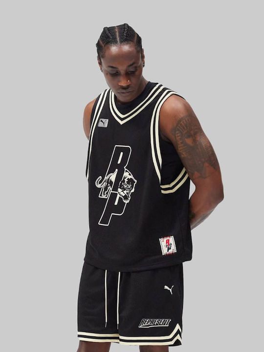 PUMA Jersey Jersey Men's Blouse Black
