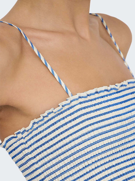 Summer Midi Dress Blue