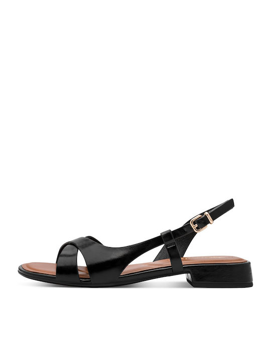 Leather Women's Sandals Black