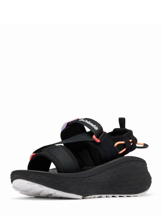 Konos Women's Flat Sandals Sporty Black