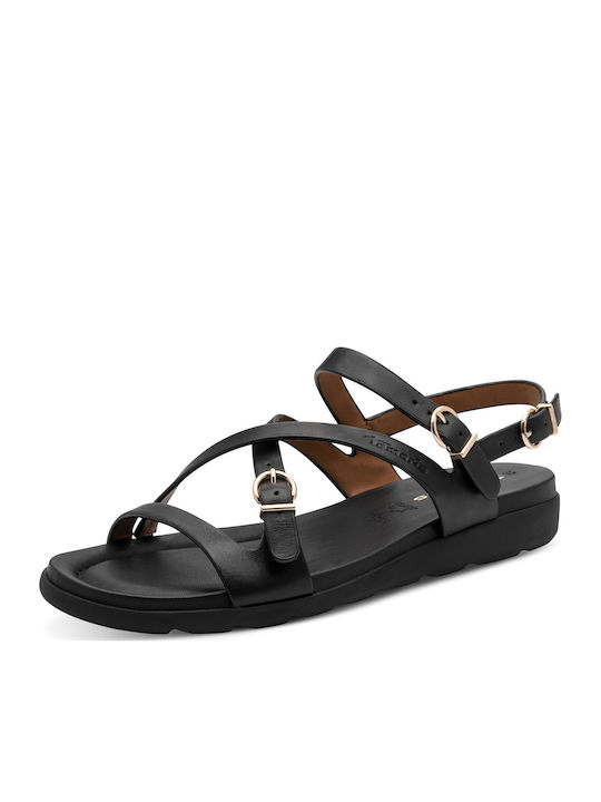Leather Women's Sandals Black