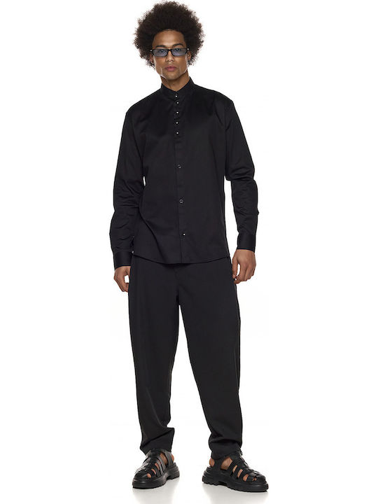 Elastic Black Trousers