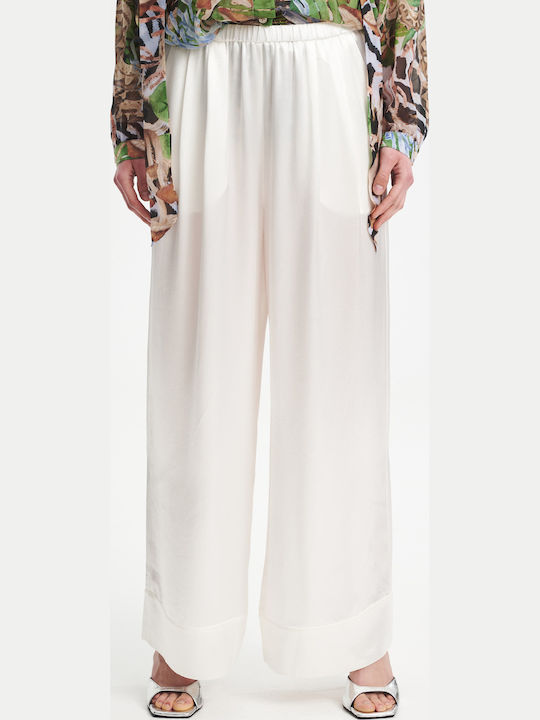 Eleh Women's Satin Pantaloons with Rubber Band White Eleh Women's Satin Pantaloons with Rubber Band White
