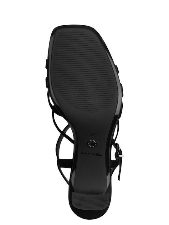 Leather Sandals Black