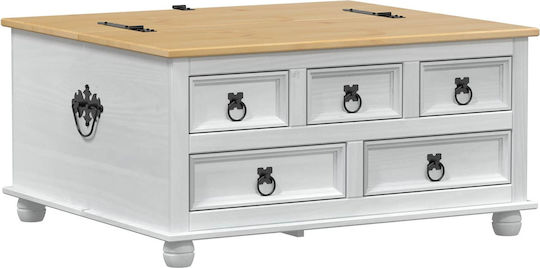 Central Coffee Table White Central Coffee Table White