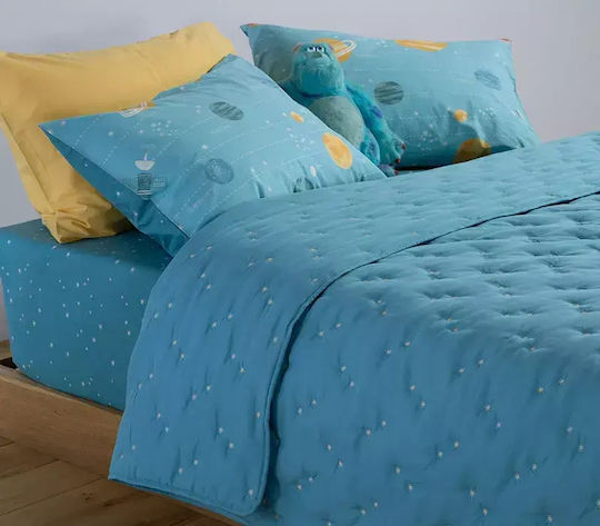 Nef-Nef Homeware Κουβερλί Ημίδιπλο Πετρόλ 180x240cm