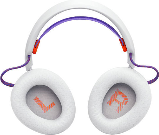 JBL Quantum 650 Căști Gaming Wireless Over Ear cu Conectivitate Bluetooth / USB Alb