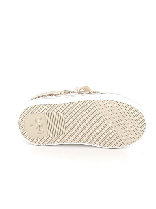 Casual Kids Sneakers Gold