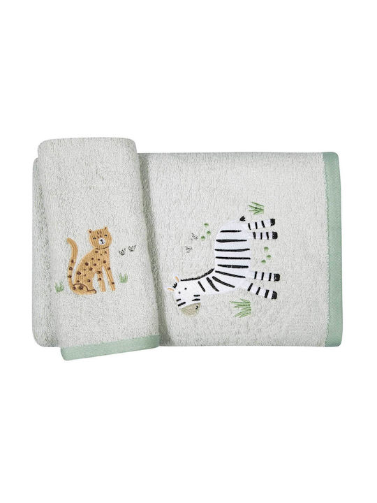 Greenwich Polo Club Σετ Βρεφικές Πετσέτες 2τμχ Baby Essential Βάρους 400gr/m²