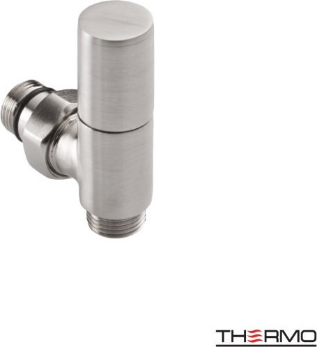 Thermo Inox Brushed Ηλεκτρική Πετσετοκρεμάστρα 120x50cm Ασημί