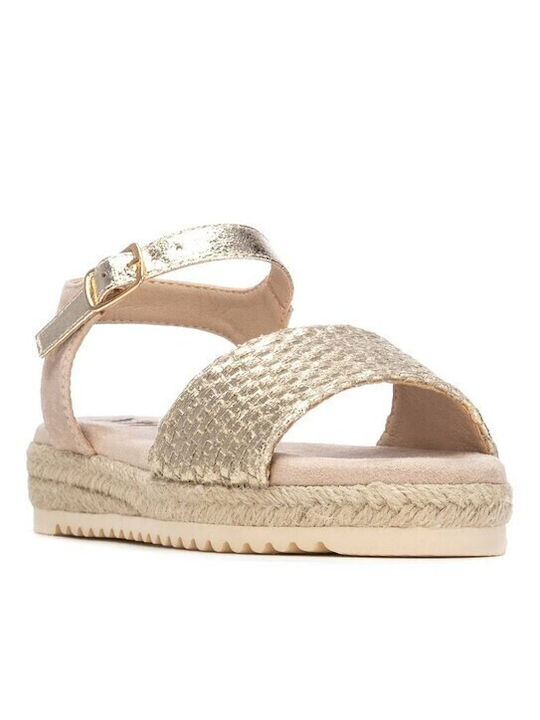 Kids' Gold Sandals