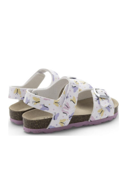Kids' Anatomic White Sandals
