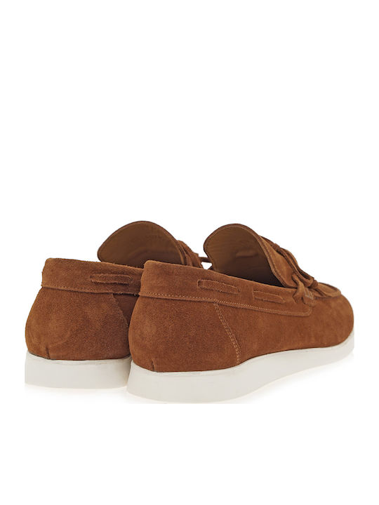 Suede Ανδρικά Loafers σε Ταμπά Χρώμα