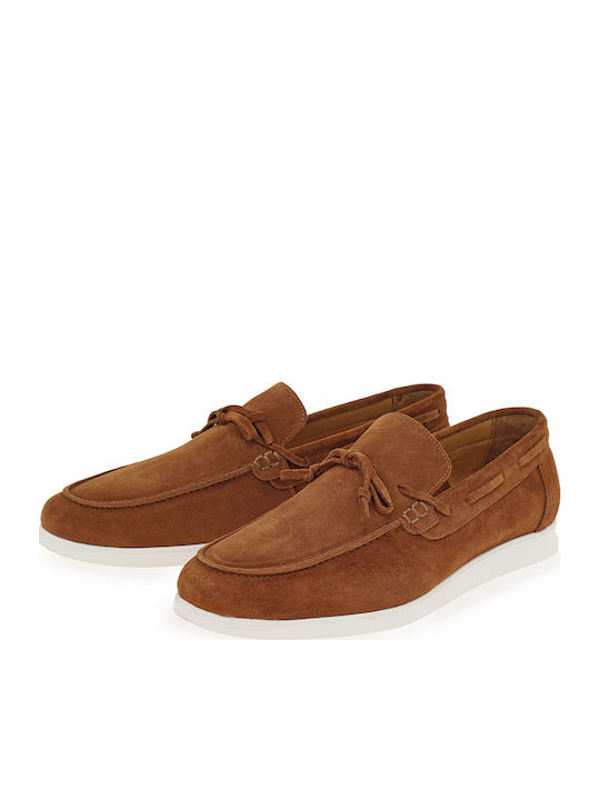 Suede Ανδρικά Loafers σε Ταμπά Χρώμα