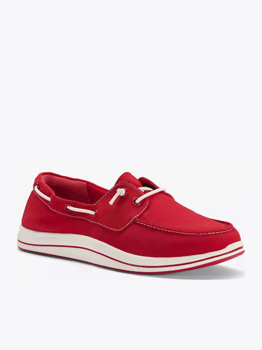 Brinkley Edge Damen Bootsschuhe in Roter Farbe