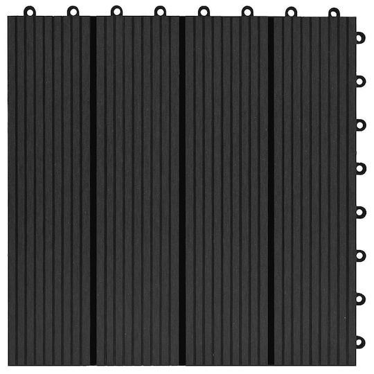 vidaXL Material for Garden Flooring from WPC 30x30cm 11 Pieces