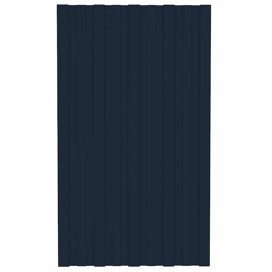 vidaXL Material De Construcție Pentru Garduri De Grădină Din Oțel 80x45x45cm 36 Bucăți