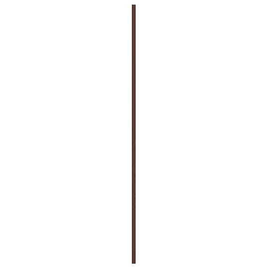 vidaXL Material De Construcție Pentru Garduri De Grădină Din Oțel 80x45x45cm 12 Bucăți Maro