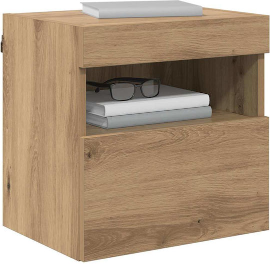 Wooden Brown Bedside Table 40x30x40cm