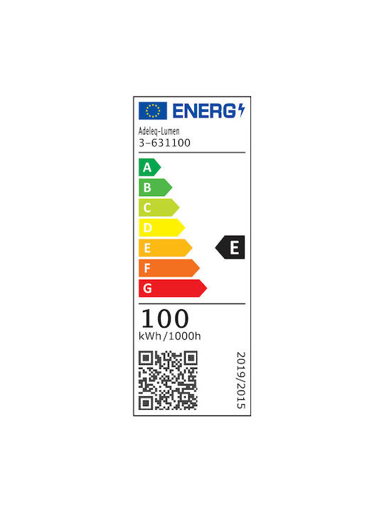 Adeleq Lampă LED De Drum 100W 15.4x6cm