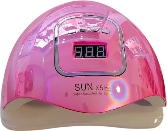 SUN ONE UV X5 Max Nail Polish Curing Lamp UV / LED 150W Pink