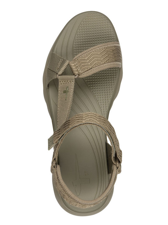 Women's Flat Sandals Sporty Khaki