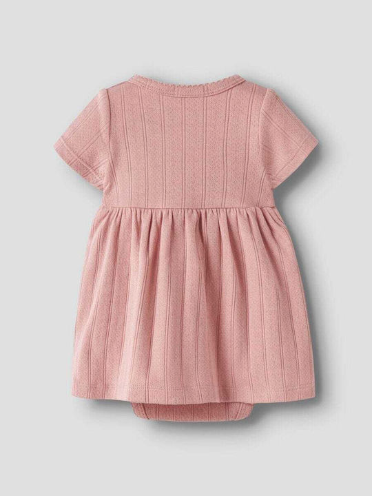 Παιδικό Φόρεμα Κοντομάνικο Misty Rose