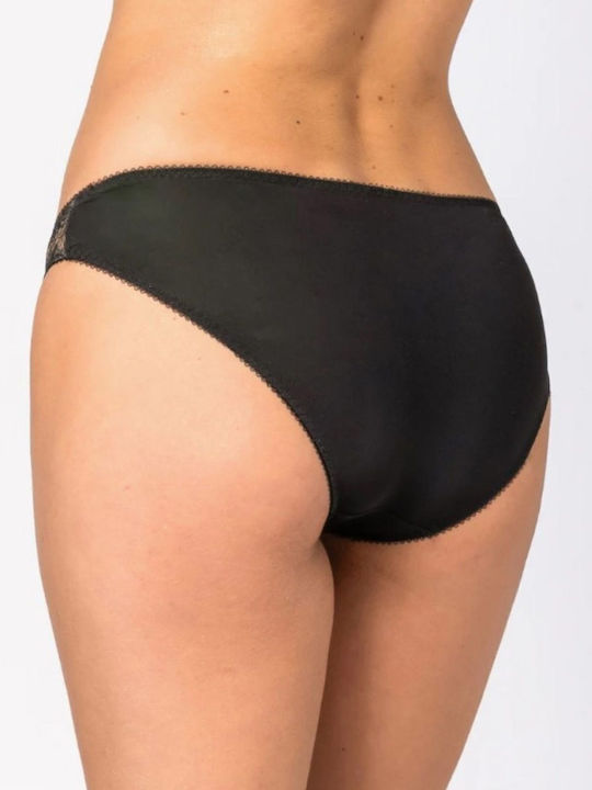 Women's Slip 2Pack with Lace Black