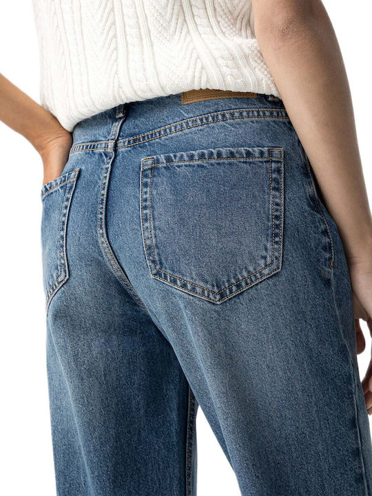 High Rise Women's Jean Pants in Mom Fit