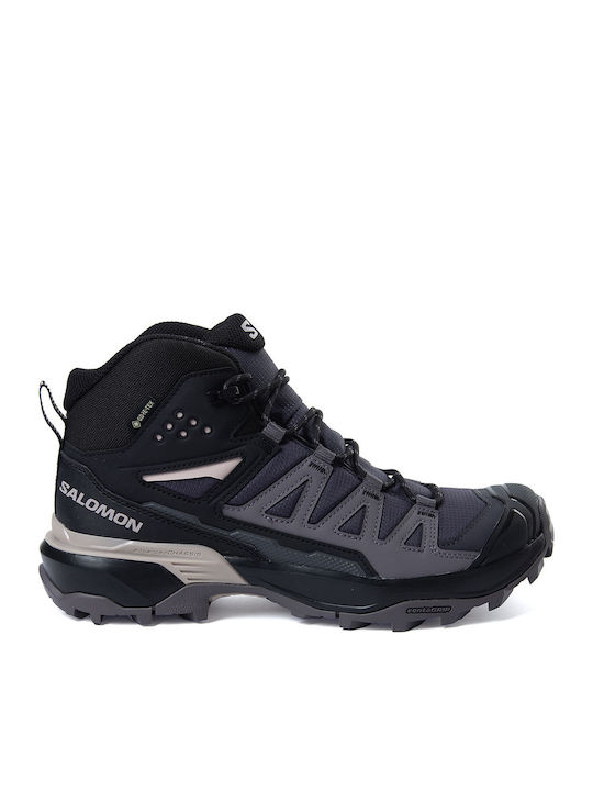 Salomon X Ultra 360 Mid Women's Hiking Shoes Gore-Tex Blue Salomon X Ultra 360 Mid Women's Hiking Shoes Gore-Tex Blue