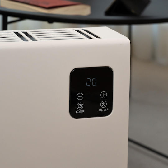 Morris Конвектор Подов 2000W с Електронен Термостат и WiFi Бял