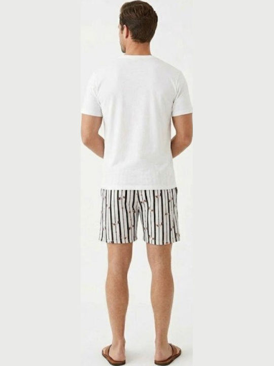 Soccus Καλοκαιρινή Ανδρική Πιτζάμα Βαμβακερή Multicolour