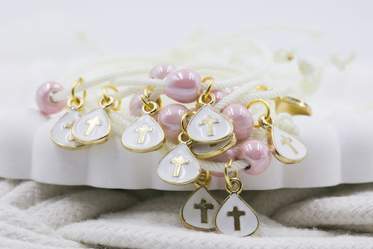 Kymi Christening Charm Bracelet 202 Rose Gold 50 Pieces