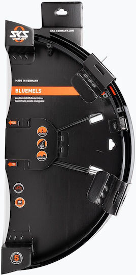 Sks Bluemels Basic Mudguard Set Black Size 28" 45 Mm