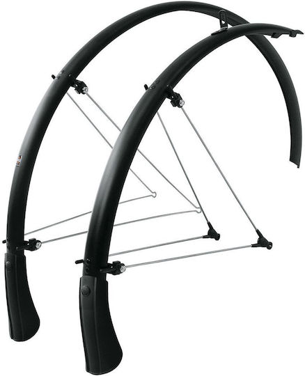 Sks Bluemels Fahrrad-Schutzbleche Schwarz Matt Größe 28" 35 Mm