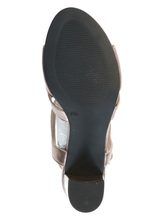 Damen Sandalen Gold