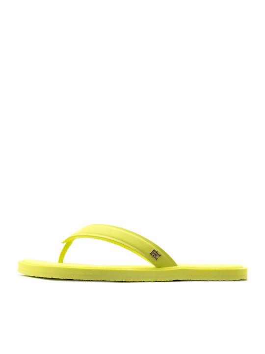 Tommy Hilfiger Flip Flops in Yellow Colour