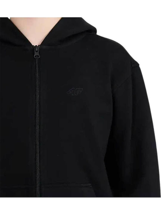 Kinder-Strickjacke Schwarz