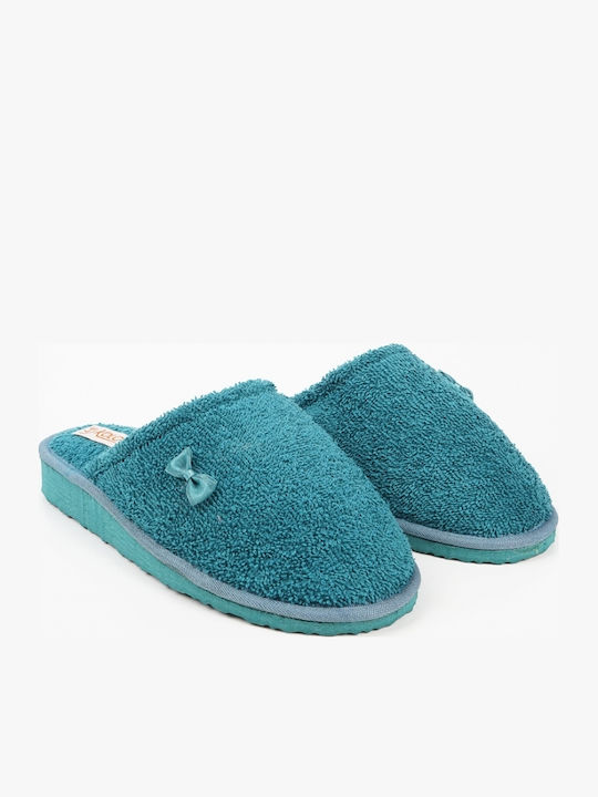 Anatomic Terry Women's Slippers Turquoise